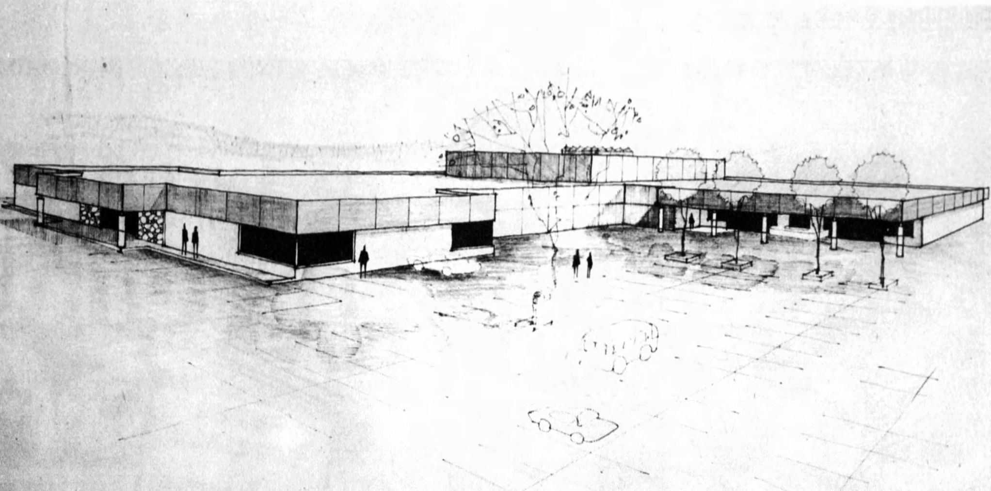 4 Seasons Shopping Center expansion plan — 1975